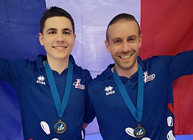 Valentin Aulnier et Julien Sermand