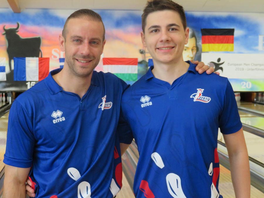 Julien Sermad et Valentin Saulnier